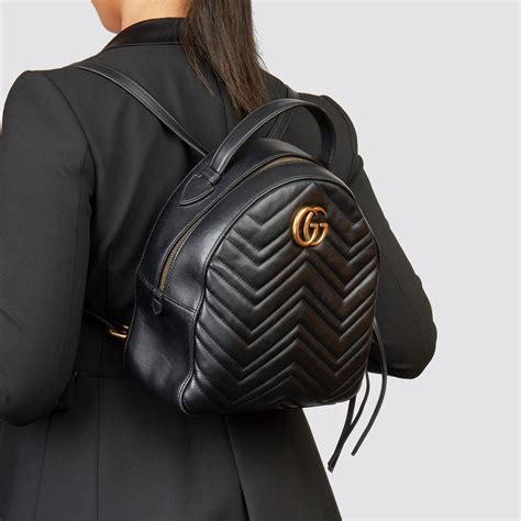 gucci marmont nera grande|gucci marmont backpack.